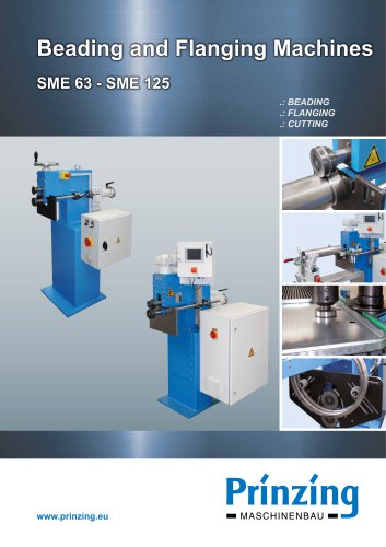 Beading and Flanging Machines SME 63 - SME 125