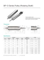 Damon Industry Belt Conveyor Pulley BP-D Series Pulley(Rotating Shaft)