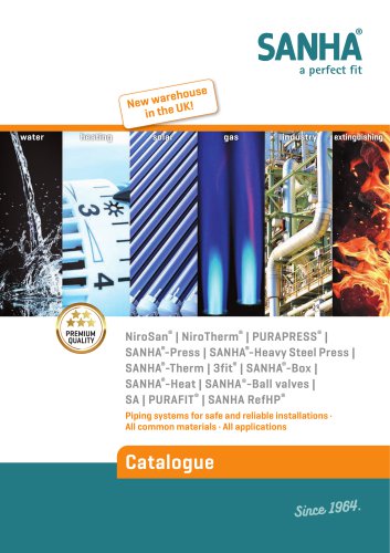 Product Catalogue Premium Piping Systems