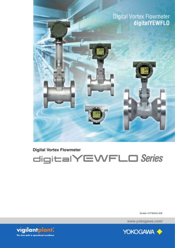 Digital Vortex Flowmeter digitalYEWFLO Series (416KB)  