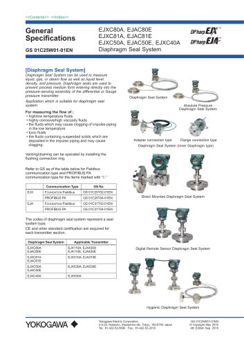 EJXC40A Digital Remote Sensor