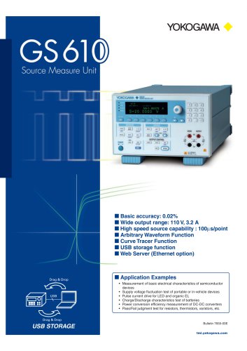 GS610 Source Measure Unit