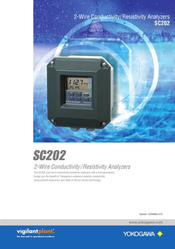 SC202 2-Wire Conductivity/Resistivity Analyzer  