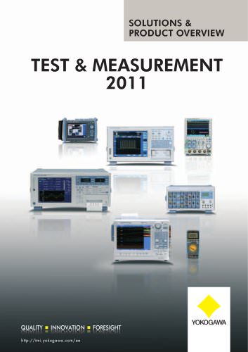 TEST & mEASUREmENT 2011