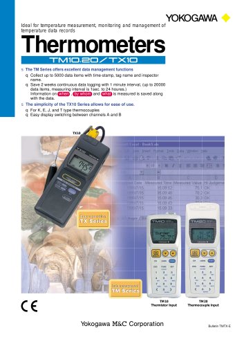 Thermometers Catalog