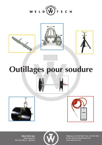 Outillages pour soudure