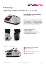 11 51 01 - Technical Data Sheet - IH 025 Volcano - FR