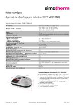 11 51 01 - Technical Data Sheet - IH 025 Volcano - FR - 2