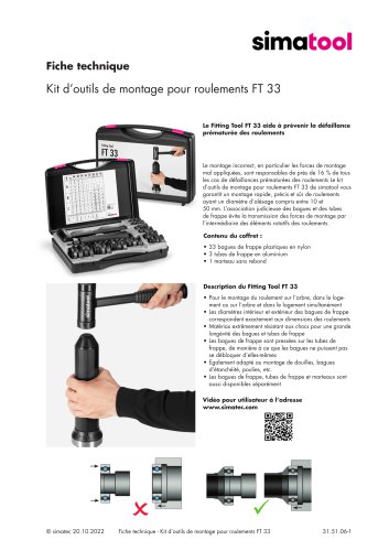31 51 06 - Technical Data Sheet - FT 33 - FR