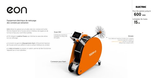 EON. Équipement électrique de nettoyage des conduits par extraction