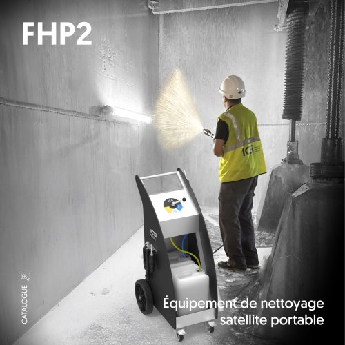 FHP2. Générateur de mousse satellite pour le nettoyage et la désinfection industriels