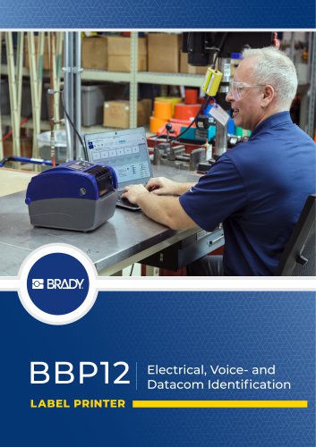 BBP12 Label Printer Brochure