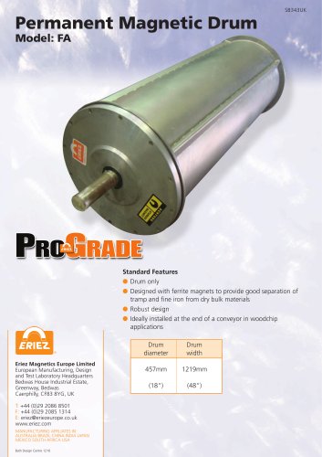 ProGrade Permanent Magnetic Drum Brochure