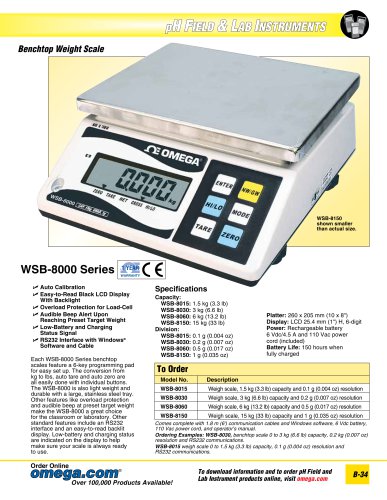 Benchtop Weight Scale