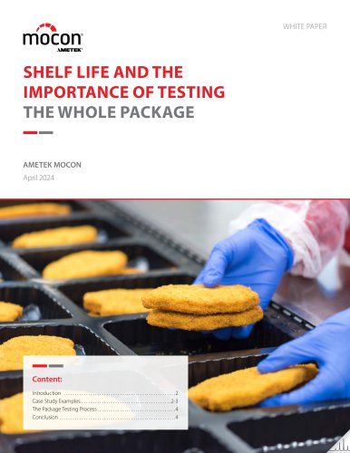 Shelf Life and Importance of Testing Whole Packages