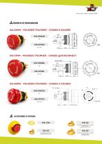 Arrêt d'Urgence diamètre 16mm - K16-3