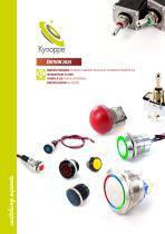 Boutons poussoirs et Interrupteurs - Catalogue Général 2025