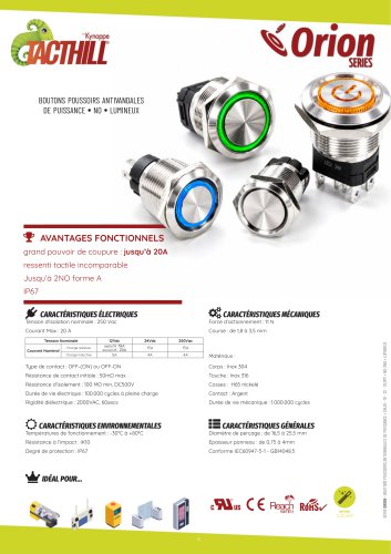 ORION Pushbuttons