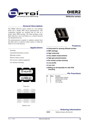 OIER2 Reflective sensor