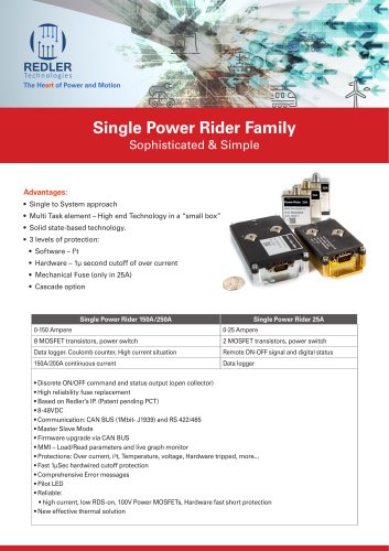 Power Rider 80A and 150A