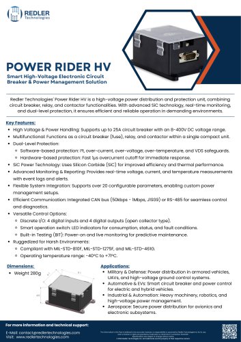 Power Rider HV