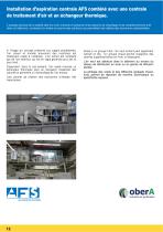 AFS Appareils et installations de traitement d'air pour l'aspiration des brouillards d'huile et des fumées d'huile - 11