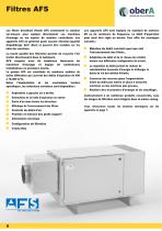 AFS Appareils et installations de traitement d'air pour l'aspiration des brouillards d'huile et des fumées d'huile - 5