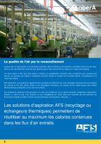 AFS Appareils et installations de traitement d'air pour l'aspiration des brouillards d'huile et des fumées d'huile - 7