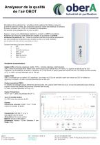 Analyseur de la qualité de l'air OBOT - 1