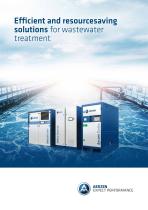 Efficient and resourcesaving solutions for wastewater treatment