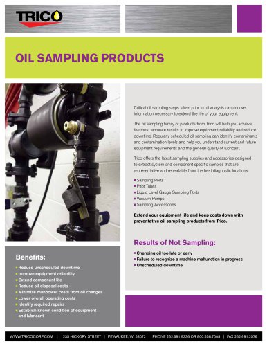 Oil  Sampling products