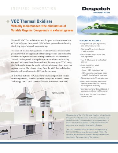 voc oxidizer