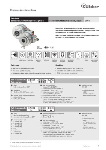 Sendix 5814 / 5834