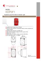 Safety Control-Fire Alarm Indicator Light (KDP0F1)