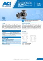Vacuum sight glass type 550V PN 16 - DIN 11869 (old DIN 3237)