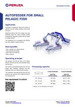 AUTOFEEDER FOR SMALL PELAGIC FISH