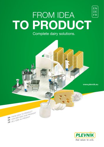 DE L’IDÉE AU PRODUIT