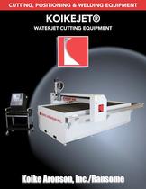 KOIKEJET® WATERJET CUTTING EQUIPMENT