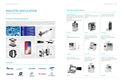 Consumer Precision Electronic Industry Application