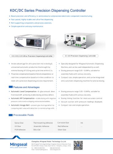 Mingseal DC KDC Precision Dispensing Controller