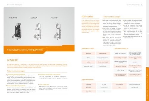 Piezoelectric Valve Jetting System