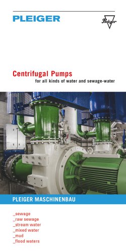 Centrifugal Pumps TPKR