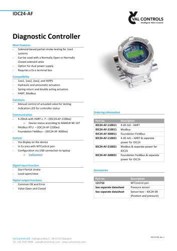Diagnostic Controller