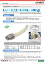 EIGHTLOCK Ferrule Fittings