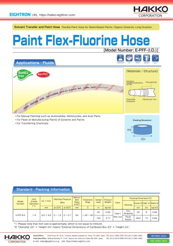 Paint Flex-Fluorine Hose