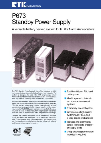 P673 - Standby Power Supply