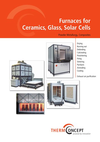 Furnaces for Ceramic, Glass and Solar Cells