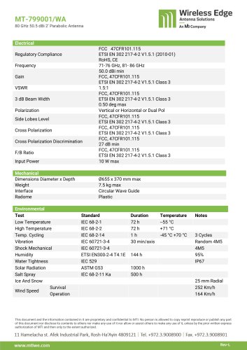 MT-799001/WA