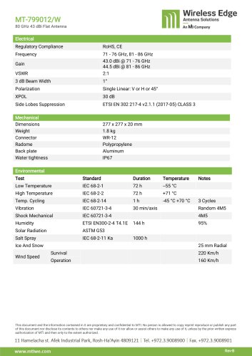 MT-799012/W