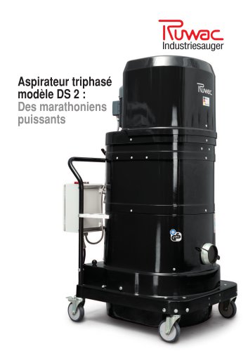 Aspirateur triphasé modèle DS 2